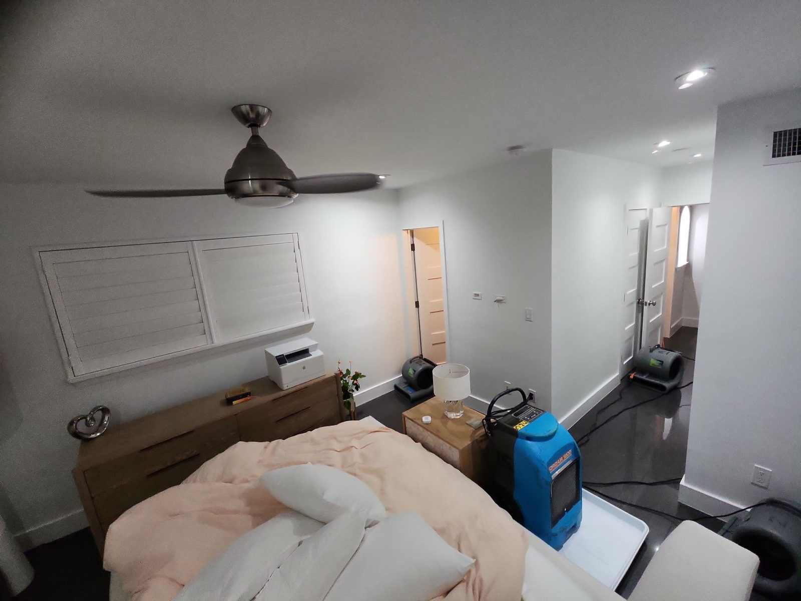 After photo: completed water damage restoration in Coral Gables, FL — Restoration Doctor project documentation