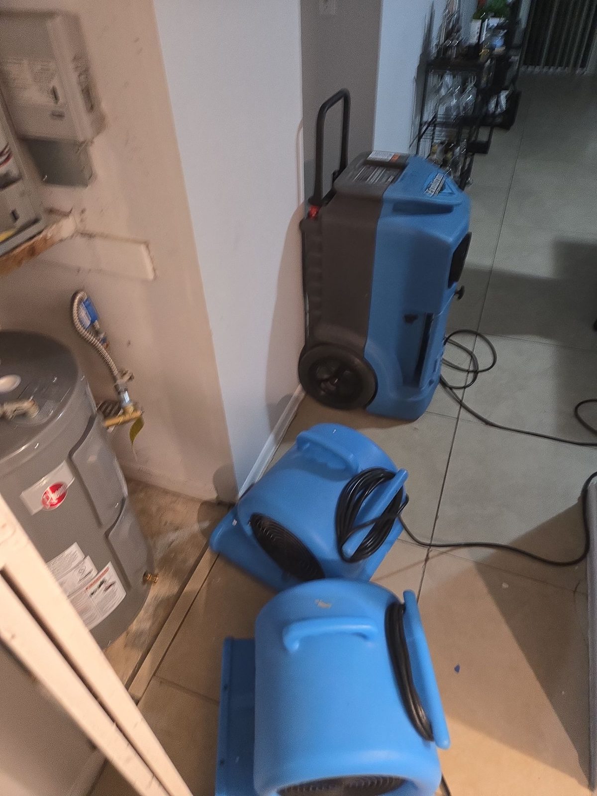 After photo: completed water damage restoration in Miami, FL — Restoration Doctor project documentation